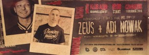 Koncert Zeus ╳ Adi Nowak @Wrocław, Alibi - 01-12-2016