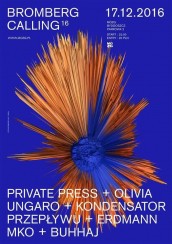 Koncert OLIVIA UNGARO, CHMARA, Buhhaj, Private Press, Kondensator Przepływu, Erdmann MKO w Bydgoszczy - 17-12-2016