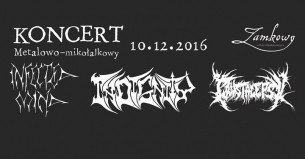 Koncert Metalowy Crystalepsy, Indignity, Infected Mind w Raciborzu - 10-12-2016