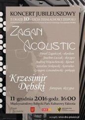 Koncert Krzesimir Dębski & Zagan Acoustic Pruszcz Gdański - 11-12-2016