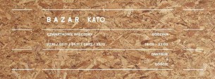 Koncert Bazar x Kato: Czwartkowe wieczory w Katowicach - 08-12-2016
