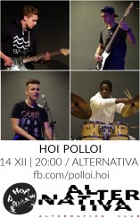 Koncert Hoi Polloi w Alternativie w Poznaniu - 14-12-2016