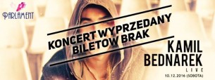 Koncert Kamil Bednarek Live w Pasłęku - 10-12-2016