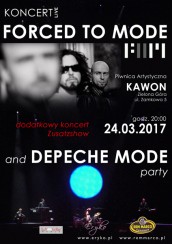 koncert FORCED TO MODE and Depeche Mode party w Zielonej Górze - 24-03-2017