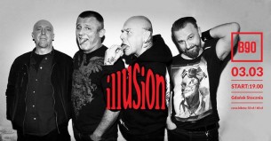 Koncert Illusion + Mechanism / Cowshed ll 3.03 ll B90 w Gdańsku - 03-03-2017