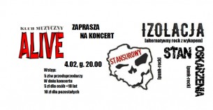 Koncert urodzinowy - Izolacja, Stan Oskarżenia i Stan Surowy we Wrocławiu - 04-02-2017