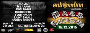 Koncert Malik, INCOGNITO, Sebafari, Lady Small Selecta, Jogi Babu, Youthman, Boguś Selekta w Warszawie - 16-12-2016
