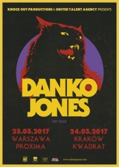 Koncert Danko Jones w Krakowie - 24-03-2017