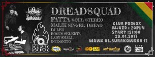 Koncert INCOGNITO, DJ LEO, Lady Small Selecta, Boguś Selekta, Fatta, Malik Singel Dread w Warszawie - 28-01-2017
