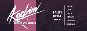 Koncert KODXiNV 4 | PAFF x LOA x ON_J x Nevaeh x CatchUp x Ciechan we Wrocławiu - 14-01-2017