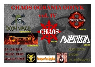 Koncert Chaos Ogarnia Gotyk Vol 4 w Bytomiu - 21-01-2017