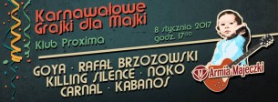 Koncert Goya, Carnal, Kabanos, Killing Silence, Noko, Rafał Brzozowski w Warszawie - 08-01-2017