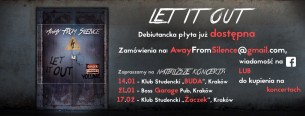 Koncert Away From Silence w Krakowie - 21-01-2017
