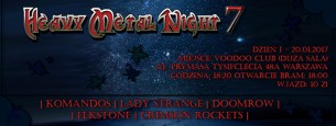 Koncert Heavy Metal Night 7: Chapter I w Warszawie - 20-01-2017