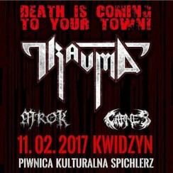 Koncert : Trauma, Mrok, Carnes w Piwnicy Kulturalnej w Kwidzynie - 11-02-2017