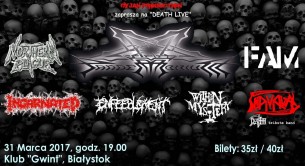 Koncert "DEATH LIVE". w Białymstoku - 31-03-2017