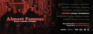 Koncert Almost Famous (Bonson x Laikike1 x Soulpete) / Gdańsk - 02-02-2017