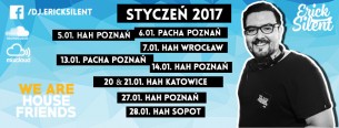 Koncert Erick Silent w Katowicach - 20-01-2017