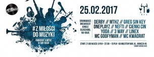 Koncert MC Kwadrat & MTHZ B-Day Party! @KIJ (Dawny Bagdad) Jaracza 45 w Łodzi - 25-02-2017