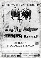 Koncert MPR IV:Christ Agony Thy Worshiper Ragehammer Deathinition MossaD w Bydgoszczy - 28-01-2017