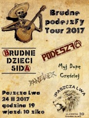 Koncert Brudne Dzieci Sida, podeszFa, Myj Dupę Częściej, Danziger w Gdańsku - 24-02-2017