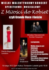 Koncert Walentynkowy Grande Voce i Goście! w Tomaszowie Lubelskim - 19-02-2017