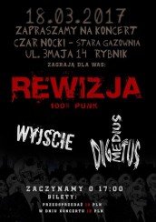 Rewizja / Digitus Medius / Wyjście / koncert w Rybniku - 18-03-2017
