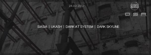 Koncert DSR & DUR pres. Siasia, Ukash, Dark at System w Szczecinie - 24-02-2017