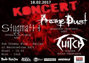 Death & Thrash Koncert w Kaliszu - 18-02-2017