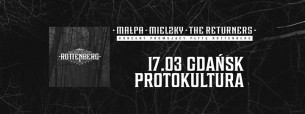 Koncert Rottenberg: Małpa x Mielzky x The Returners @Gdańsk - 17-03-2017