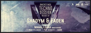 Koncert Backstage Techno Session w Warszawie - 10-02-2017