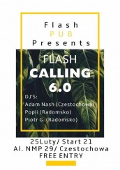 Koncert FlashCalling 6.0 - AdamNash/Popii/PiotrG/ZajceV w Częstochowie - 25-02-2017