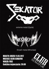 Koncert Sekator&Mosherz w Brzegu - 11-03-2017
