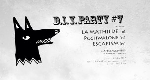 Koncert DIY Party #7 La Mathilde, Pochwalone, Escapism w Płocku - 07-04-2017