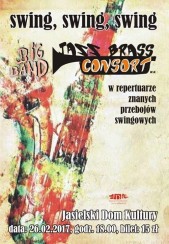 Koncert Swing,swing,swing - czyli Jass Brass Consort na swing'ową nutę w Jaśle - 26-02-2017