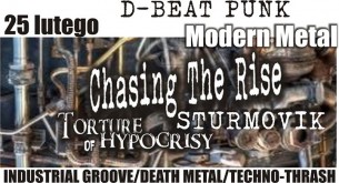 Koncert Chasing The Rise & Sturmovik & Torture of Hypocrisy w Pub Blues w Bielsku  Podlaskim - 25-02-2017