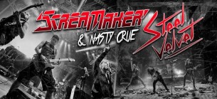 Koncert Scream Maker, Steel Velvet, Nasty Crue w Krakowie - 24-03-2017