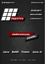 Koncert Elektroniczne Ostatki | Pozytyv Crew w Gorzowie Wielkopolskim - 25-02-2017