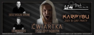 Koncert DJ KarpYou, DJ Menthos, Kiss Violin Show w Bełchatowie - 25-02-2017