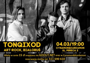  TonqiXod (art-rock, Białoruś) - koncert w Cynamon&Kardamon w Warszawie - 04-03-2017