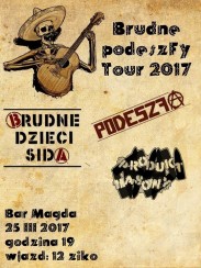 Koncert Brudne Dzieci Sida, podeszFa, Produkt Masowy at Bar Magda w Grudziądzu - 25-03-2017
