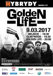 Koncert Golden Life, Clintwood w Warszawie - 09-03-2017