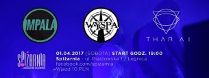 Koncert: Wyspa, Impala, Thar Ai w Legnicy - 01-04-2017