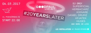 Koncert Daniel Drumz, Kixnare, Good Paul, Kfjatek, DJ Huges, Herbaciarz, Superficial, DJ Orgy w Krakowie - 04-03-2017