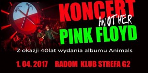 Koncert Another Pink Floyd w Radomiu Klub Strefa G2 - 01-04-2017