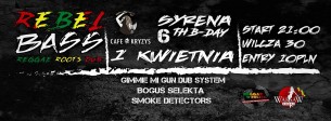 Koncert Gimmie Mi Gun Dub System, Boguś Selekta, Smoke Detectors w Warszawie - 01-04-2017