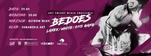 Koncert Bedoes w Ostrowie Wielkopolskim ╳ Lanek, White (2115 Gang) - 29-04-2017