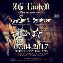 Koncert Grunberg, Syndrom, Spirit Crusher, Rage Against the Machine - guerrilla tribute band w Zielonej Górze - 07-04-2017
