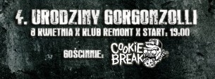Koncert Gorgonzolla, Cookie Break w Warszawie - 08-04-2017