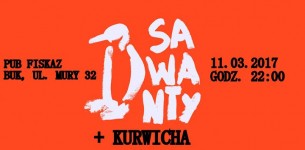 Koncert Sawanty (+ Kurwicha): 11.03.2017 Buk, Pub Fiskaz - 11-03-2017